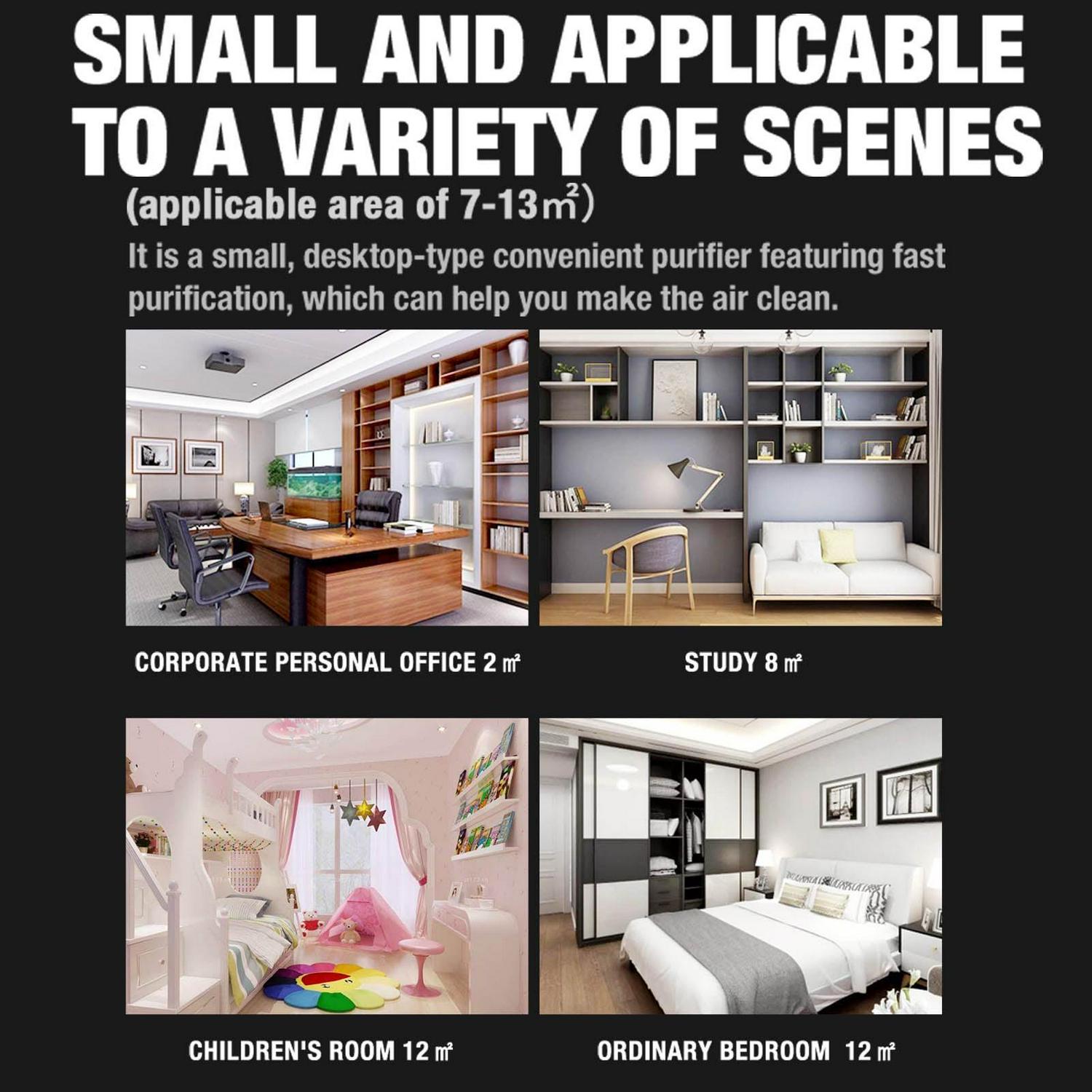 Olansi HEPA Air Purifier for Home Large Room, Allergies, Pet Hair, 99.97% Purification,White - Image 4