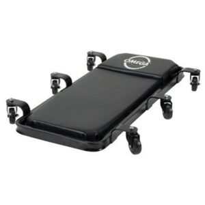 Omega 91400 black low profile creeper - 400 lbs. capacity