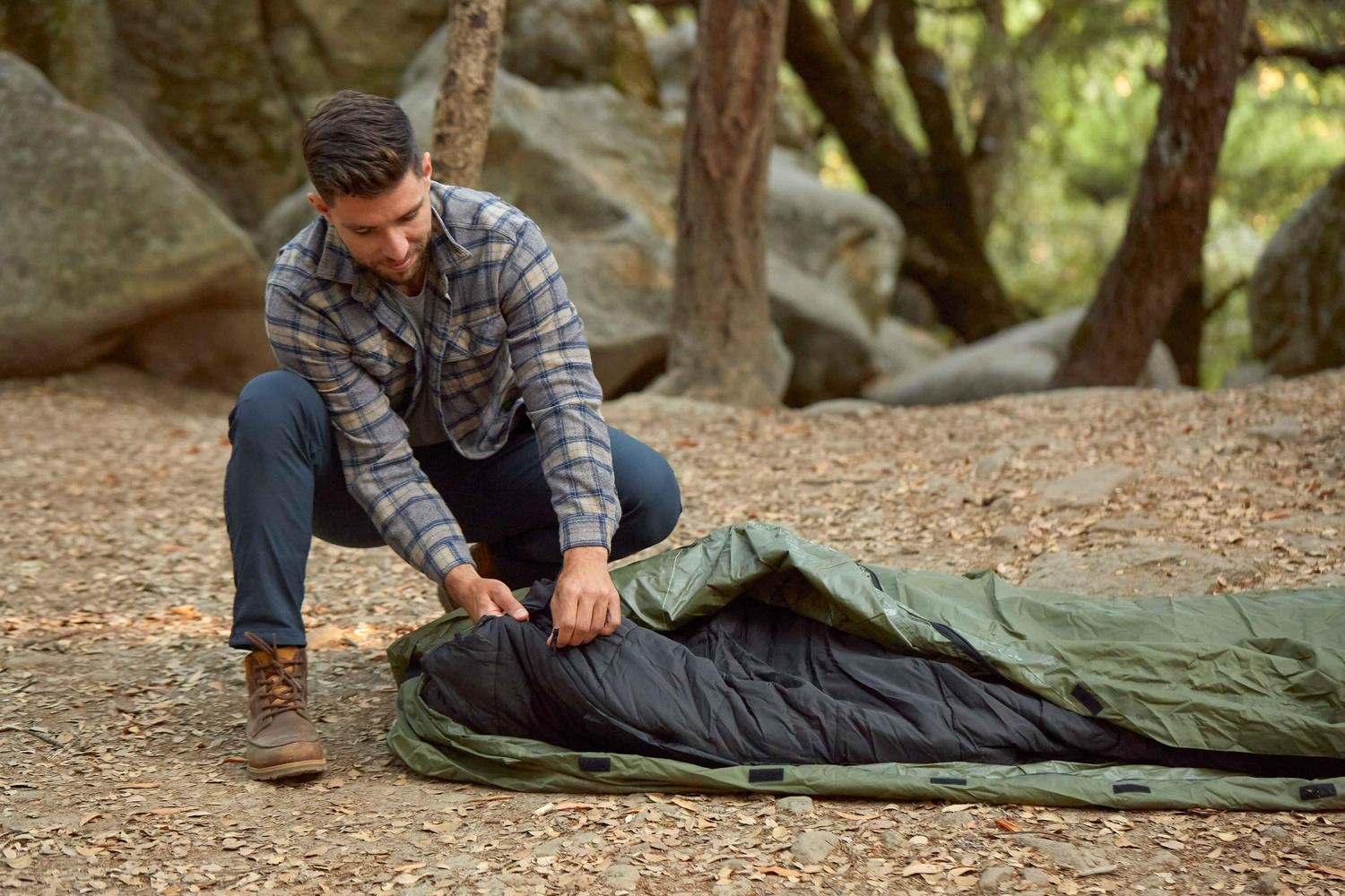 OmniCore Designs Mil-Spec 5-pc. Modular Sleeping Bag System 30F to -30F Mummy - Image 6