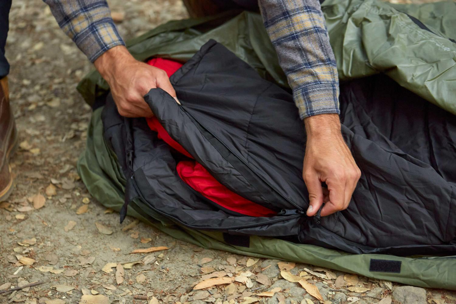 OmniCore Designs Mil-Spec 5-pc. Modular Sleeping Bag System 30F to -30F Mummy - Image 21