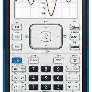 Texas Instruments TI-Nspire CX II Graphing Calculator with Rechargeable Battery, White