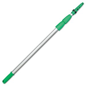 Opti-Loc Extension Pole, 30 Ft, Three Sections, Green/silver | Bundle of 5