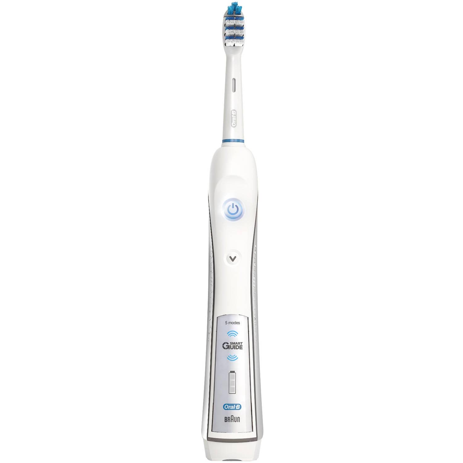 Oral-B Deep Sweep + Smart Guide Triaction 5000 Rechargeable Electric Toothbrush