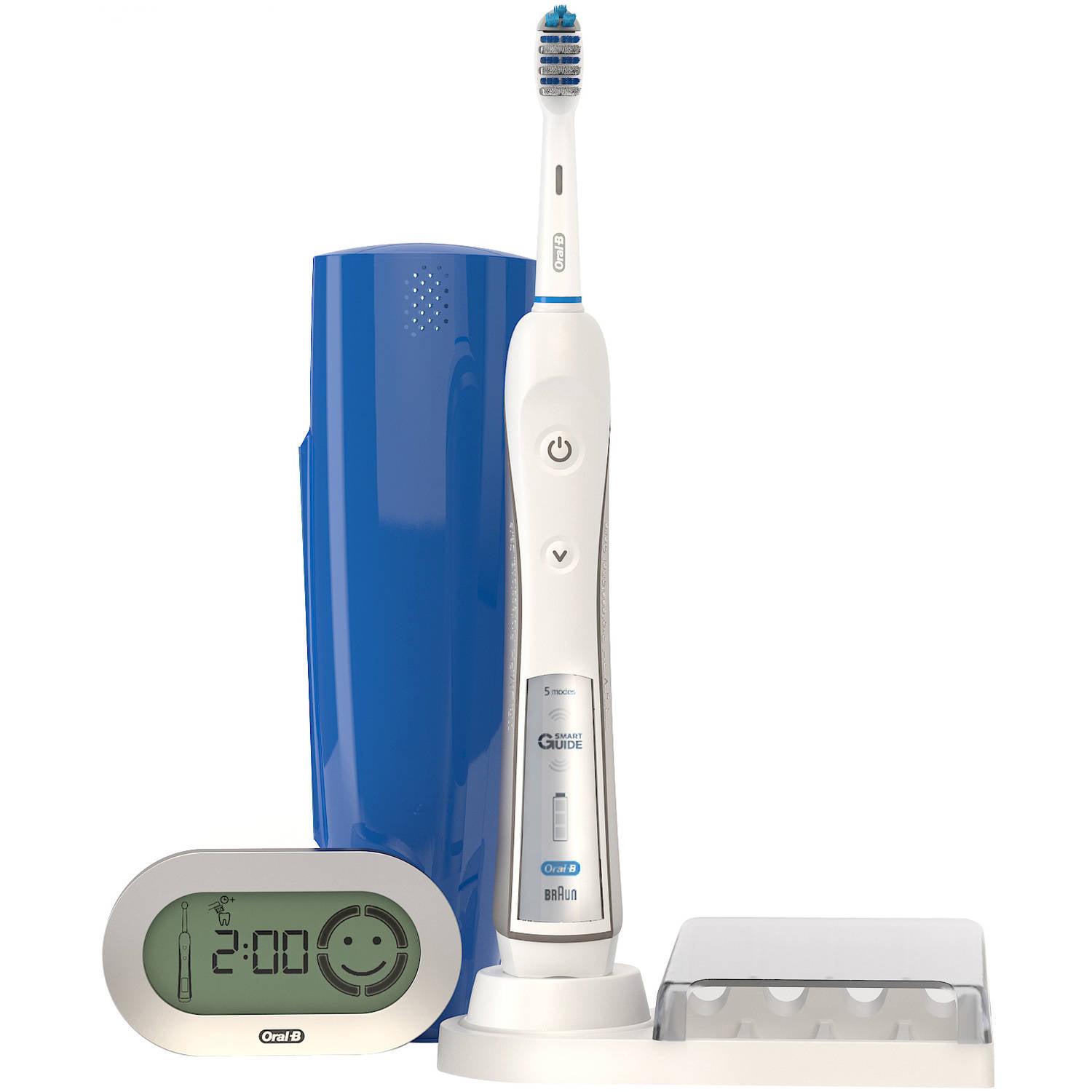 Oral-B Deep Sweep + Smart Guide Triaction 5000 Rechargeable Electric Toothbrush - Image 3