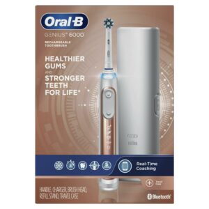 Oral-B Genius 6000 Rechargeable Toothbrush Rose Gold