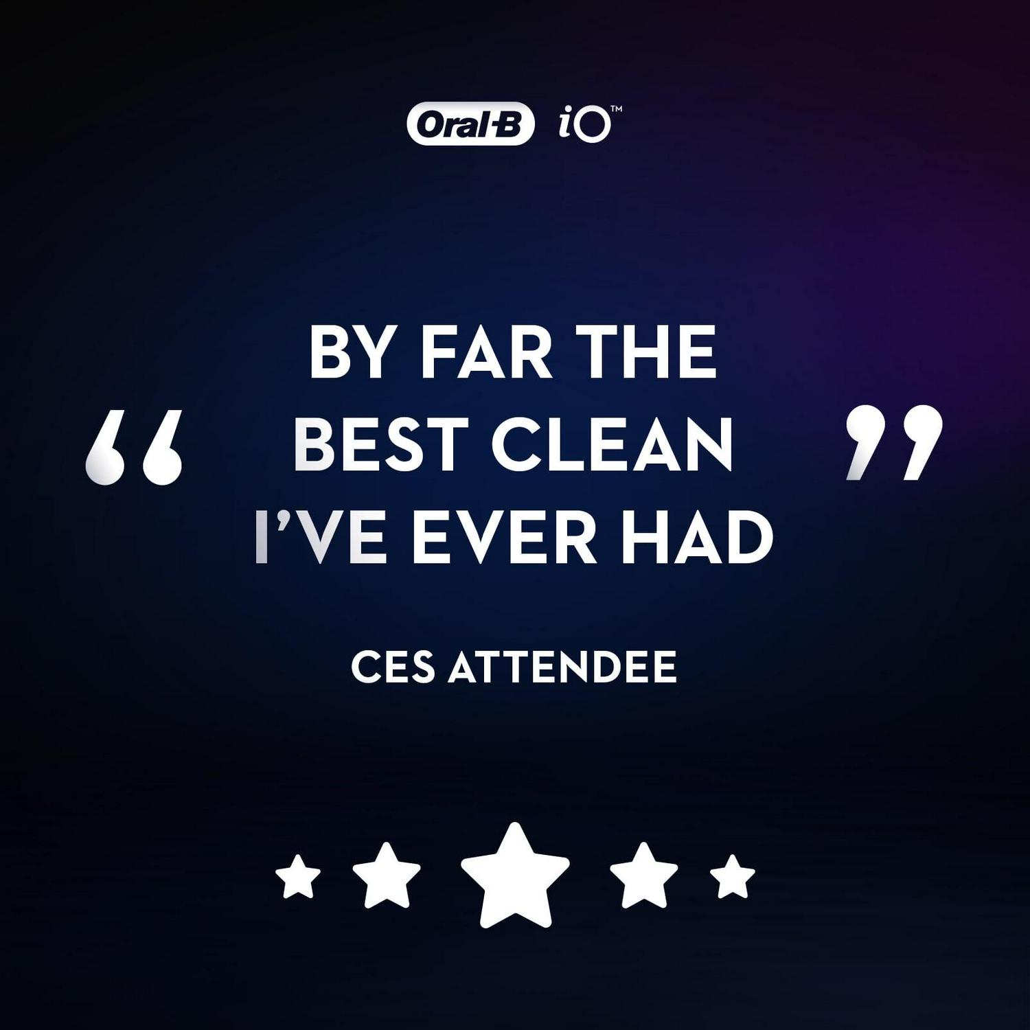 Oral-B iO Series 7G Electric Toothbrush with 1 Brush Head, Black Onyx - Image 8