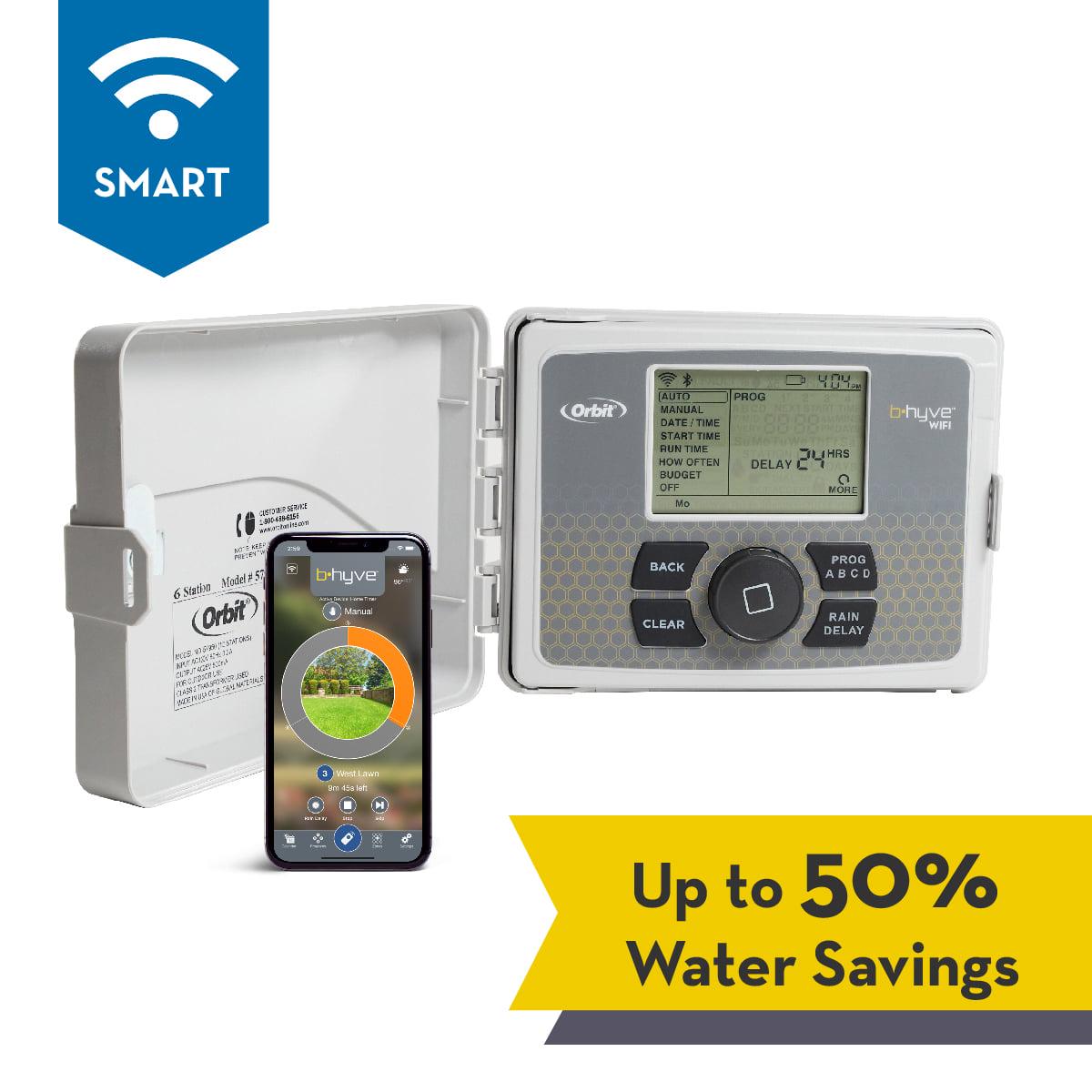 Orbit B-hyve 6-Station SMART Indoor/Outdoor Irrigation Sprinkler Controller - Image 14