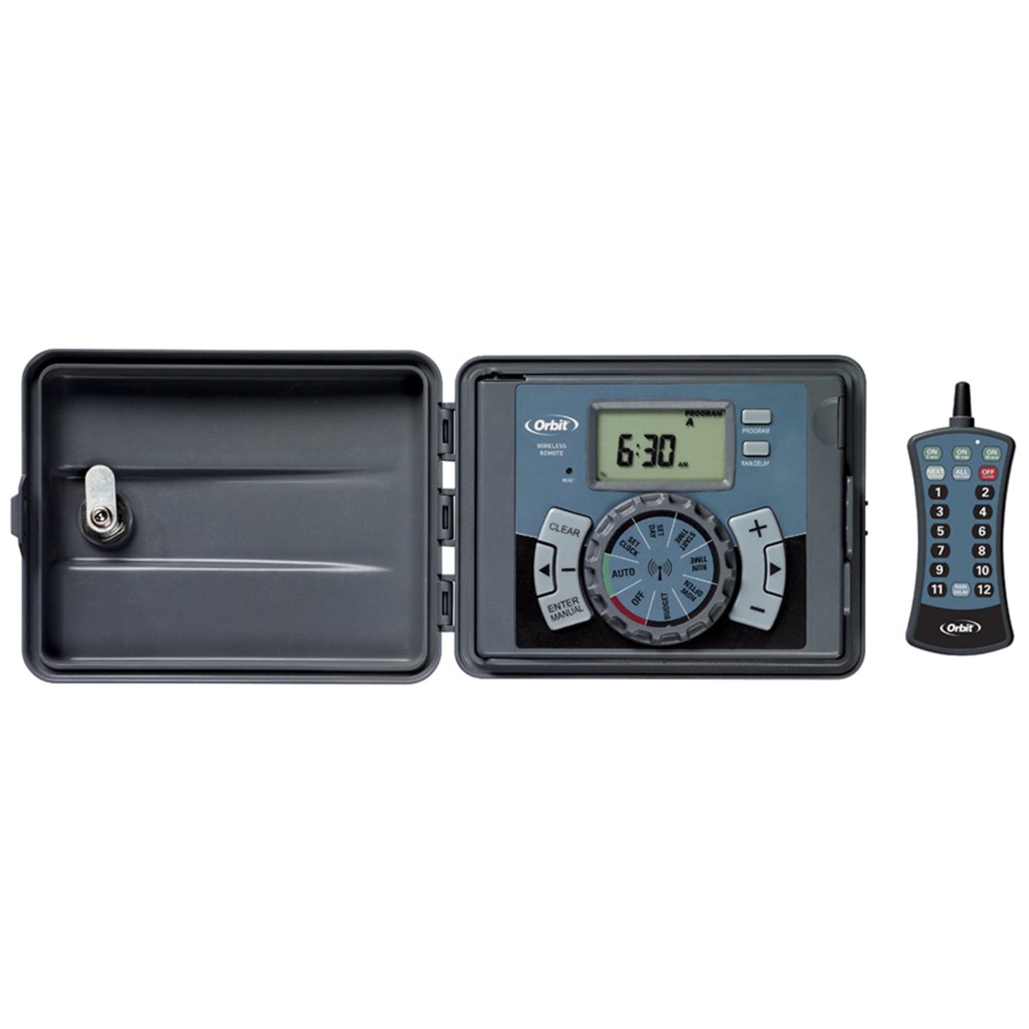Orbit Programmable 12 Zone Sprinkler Timer with Remote