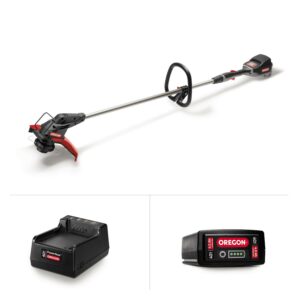 Oregon 40V Max ST275 Cordless String Trimmer/Edger, 4.0 Ah Battery and C650 Charger Included