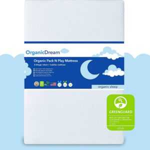 Organic Dream Signature Pack and Play 2-Stage Mattress