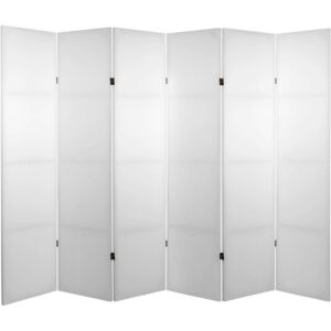 Red Lantern 6 ft. Tall Do It Yourself Canvas Room Divider - 6 Panel