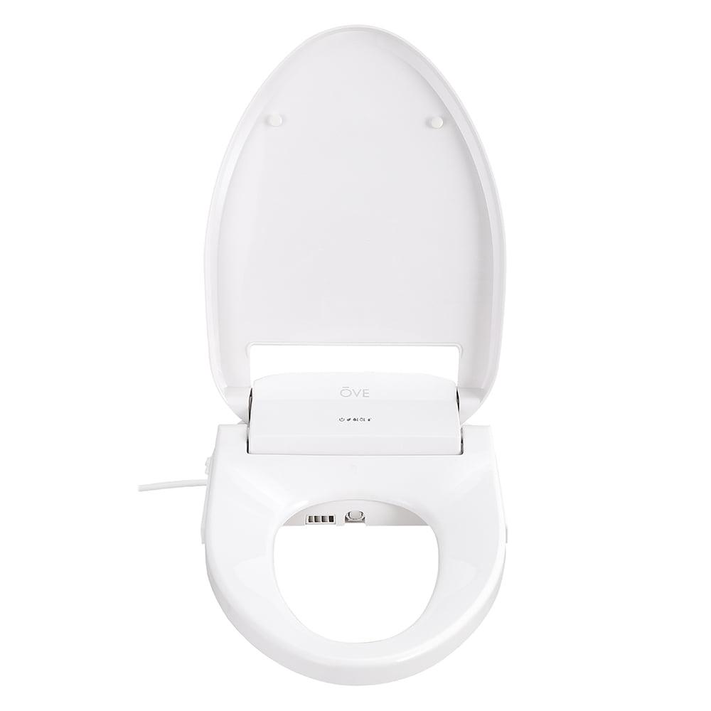Ove Decors Calero Electric Bidet Elongated Toilet Seat, White - Image 8