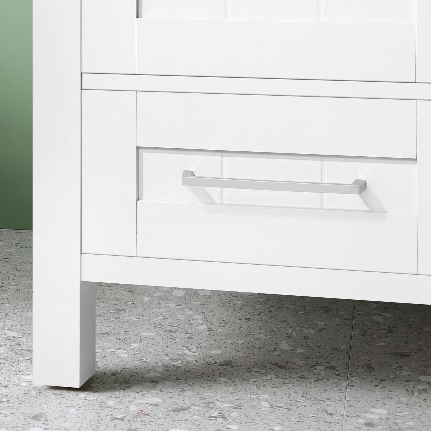 Ove Decors Kansas 18 W x 16" D Freestanding Bathroom Vanity with Sink, Pure White - Image 18