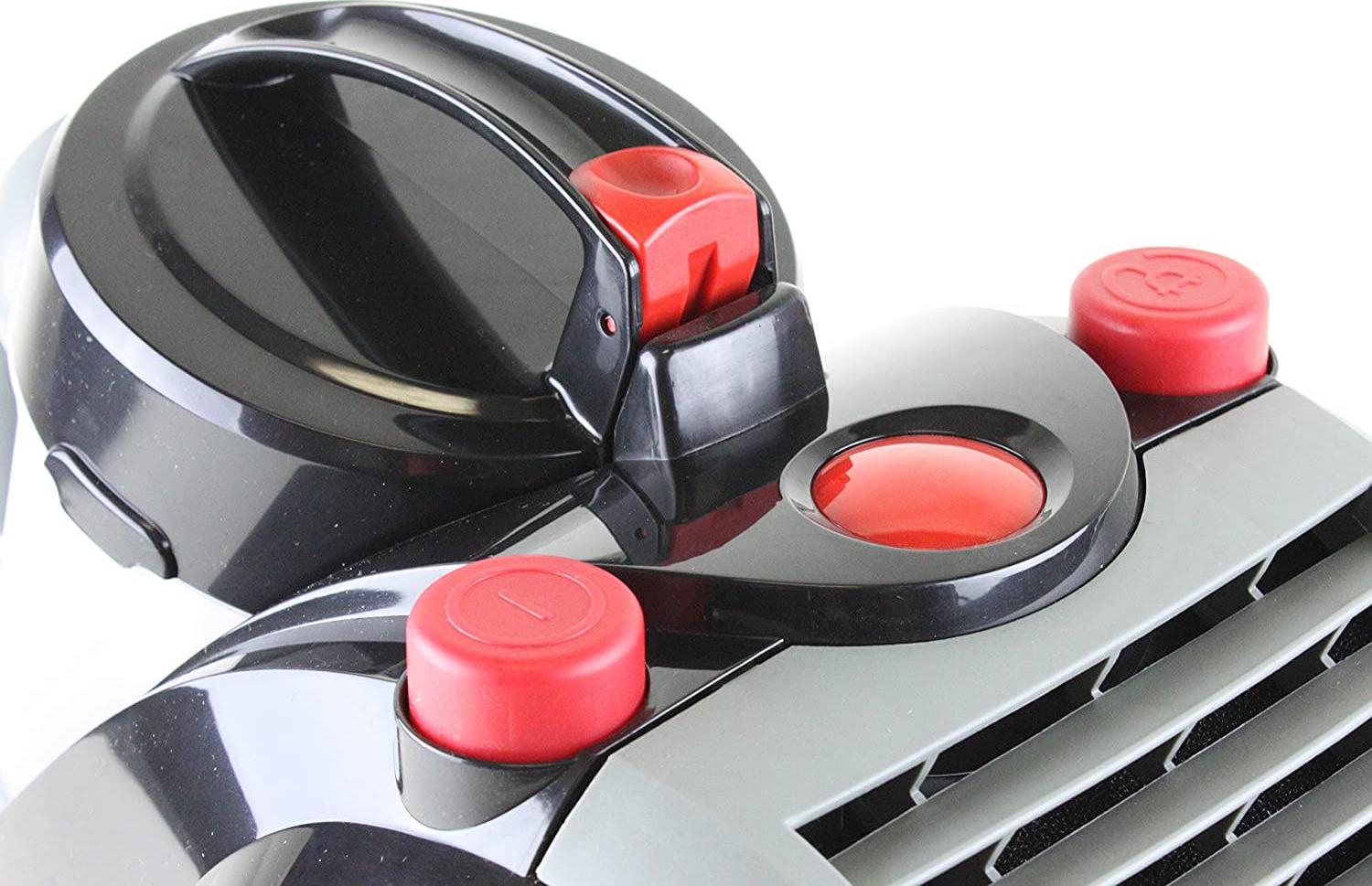 Ovente Electric Bagless Canister Vacuum Cleaner 1.5L Dust Cup, Portable Corded Suction Lightweight Machine with Cleaning Tool Easy Clean for Hard Floor or Carpet - Image 2