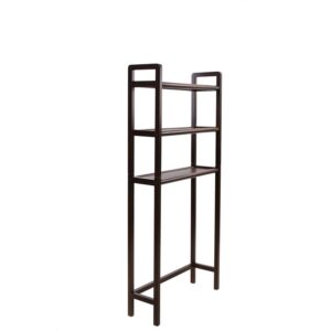 Over the Toilet Storage, Solid Wood Abingdon Bathroom Space Saver, New Ridge Home, Extra Storage