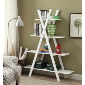 Convenience Concepts Oxford "A" Frame Bookshelf, Multiple Finishes