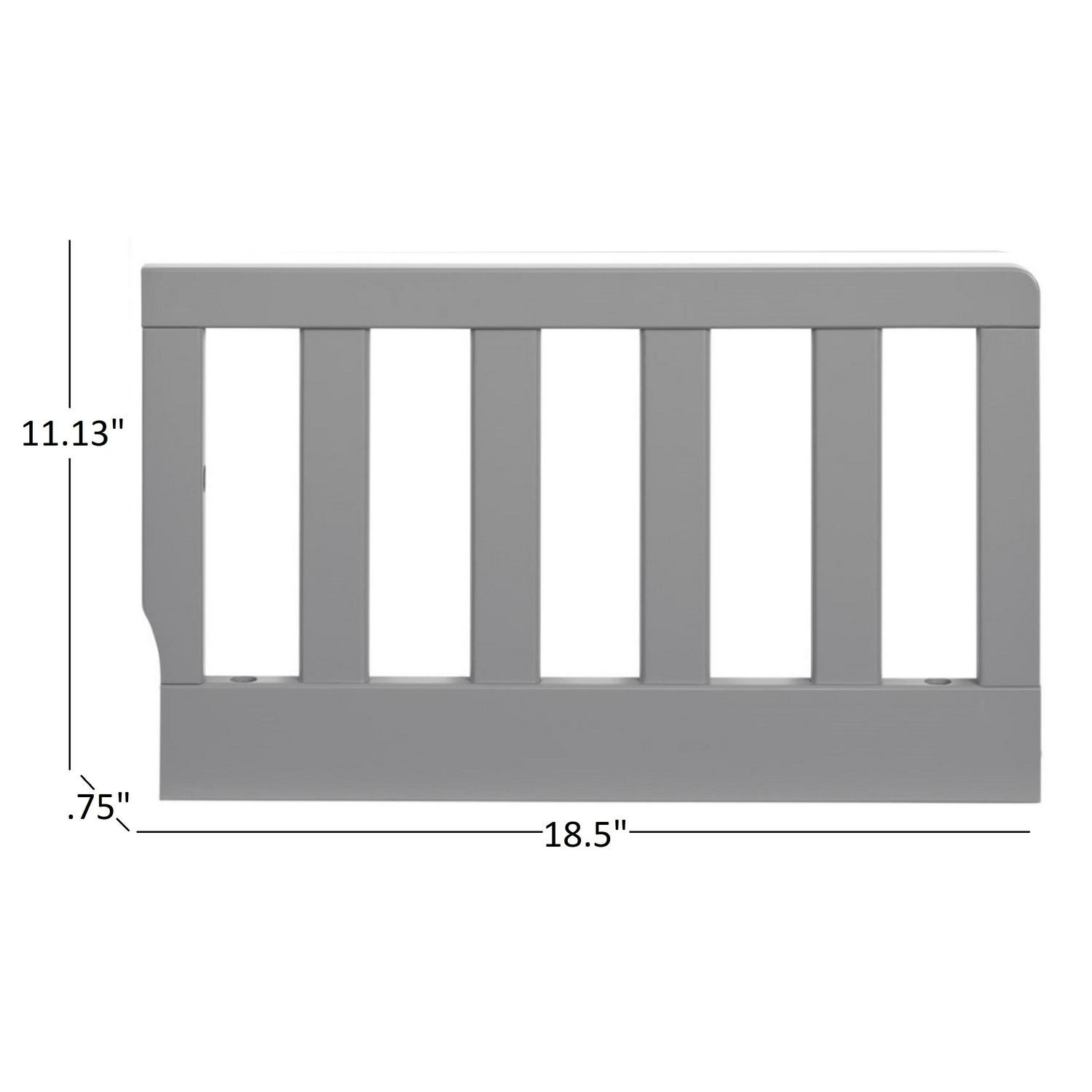 Oxford Baby Harper Guard Rail Dove Gray - Image 4