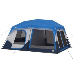 Ozark Trail 10-Person Cabin Tent with LED lighted poles