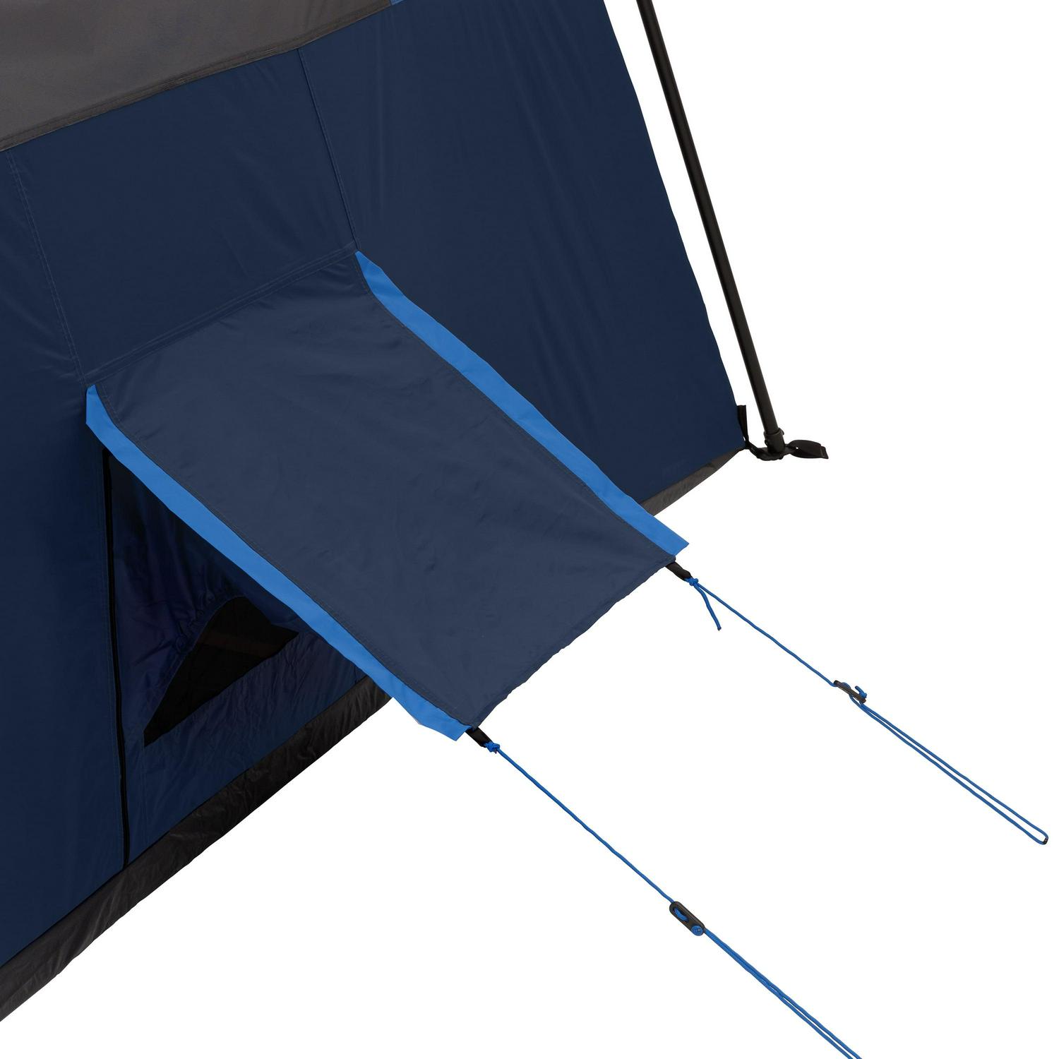 Ozark Trail 10’ x 9' 6-Person Instant Cabin Tent with LED Lighted Hub, 25 lbs - Image 13