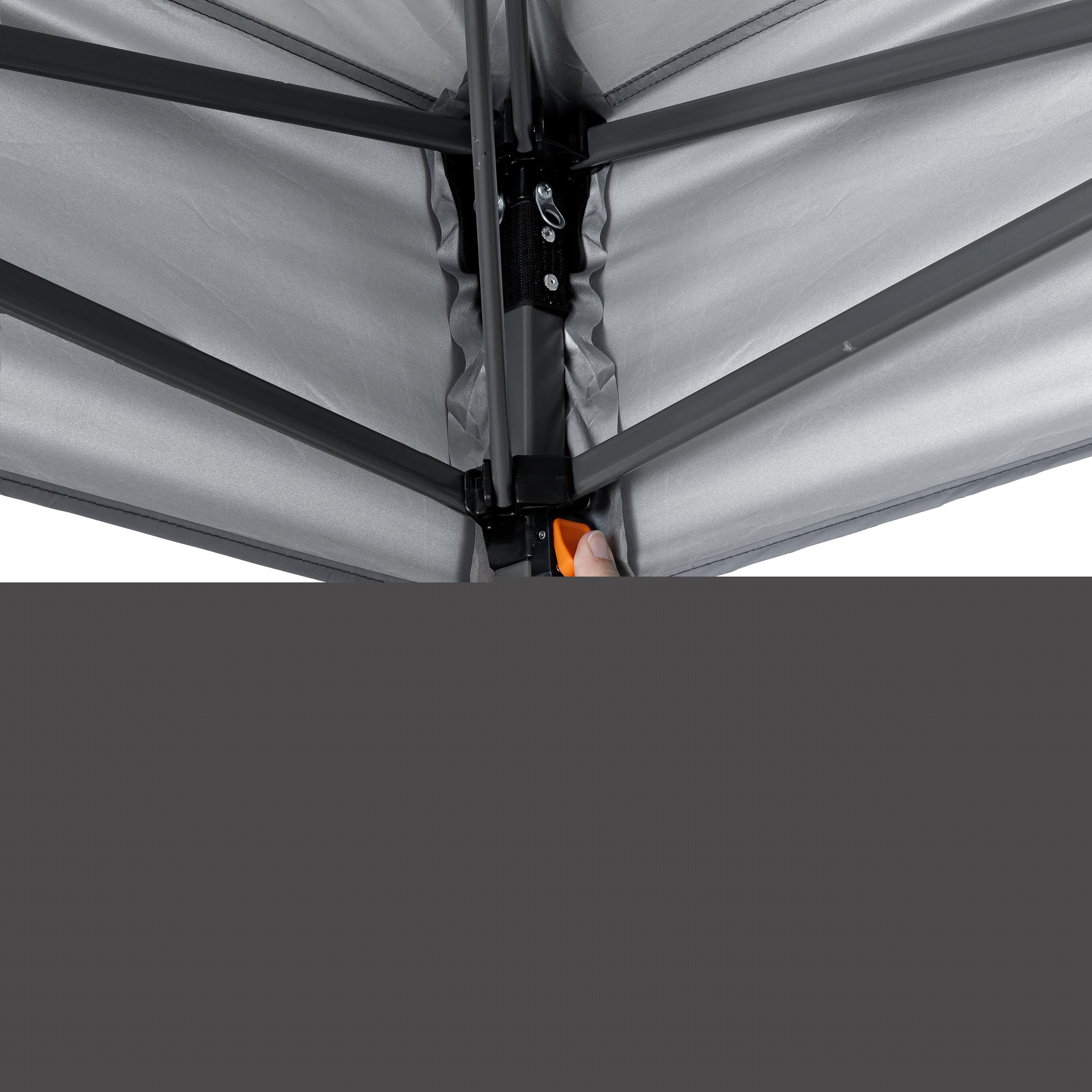 Ozark Trail 12' x 12' Instant Straight Leg Canopy for Camping - Gray - Image 11