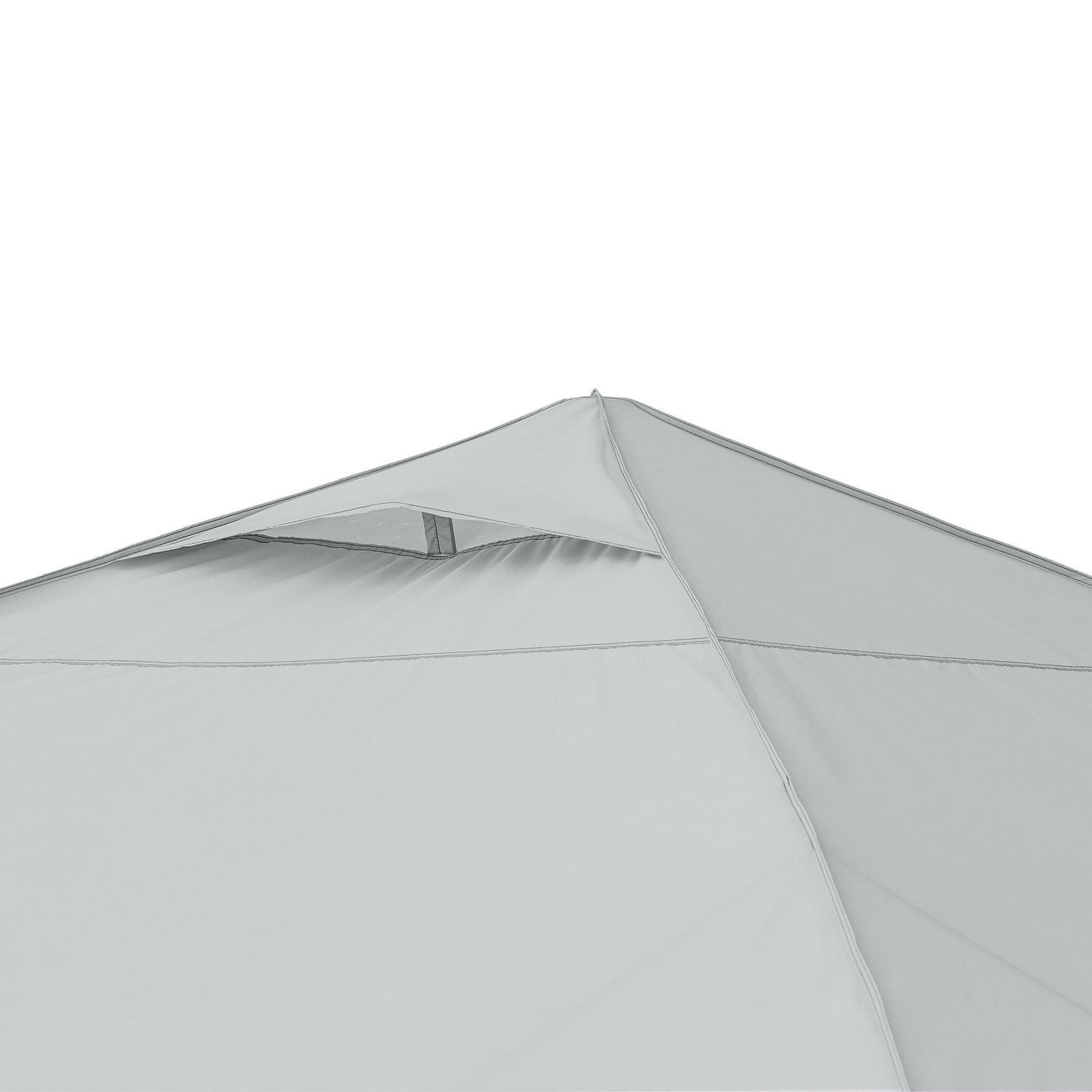 Ozark Trail 12' x 12' Instant Straight Leg Canopy for Camping - Gray - Image 7
