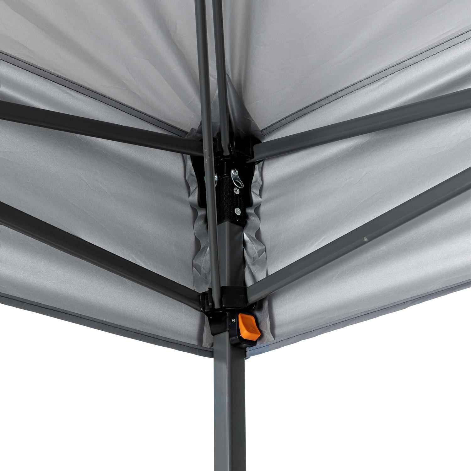 Ozark Trail 12' x 12' Instant Straight Leg Canopy for Camping - Gray - Image 10