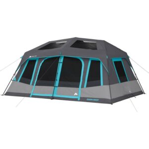 Ozark Trail 14'x10' 10-Person Dark Rest Instant Cabin Tent, 37.7 lbs