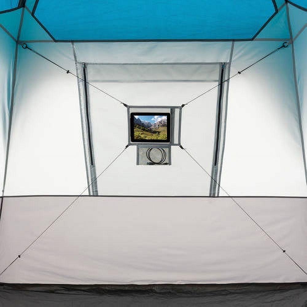 Ozark Trail 20' x 10' Instant Cabin Tent in Gray and Teal, Sleeps 12 - Image 8