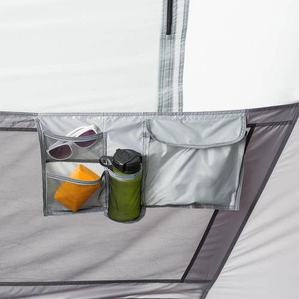 Ozark Trail 20' x 10' Instant Cabin Tent in Gray and Teal, Sleeps 12 - Image 7