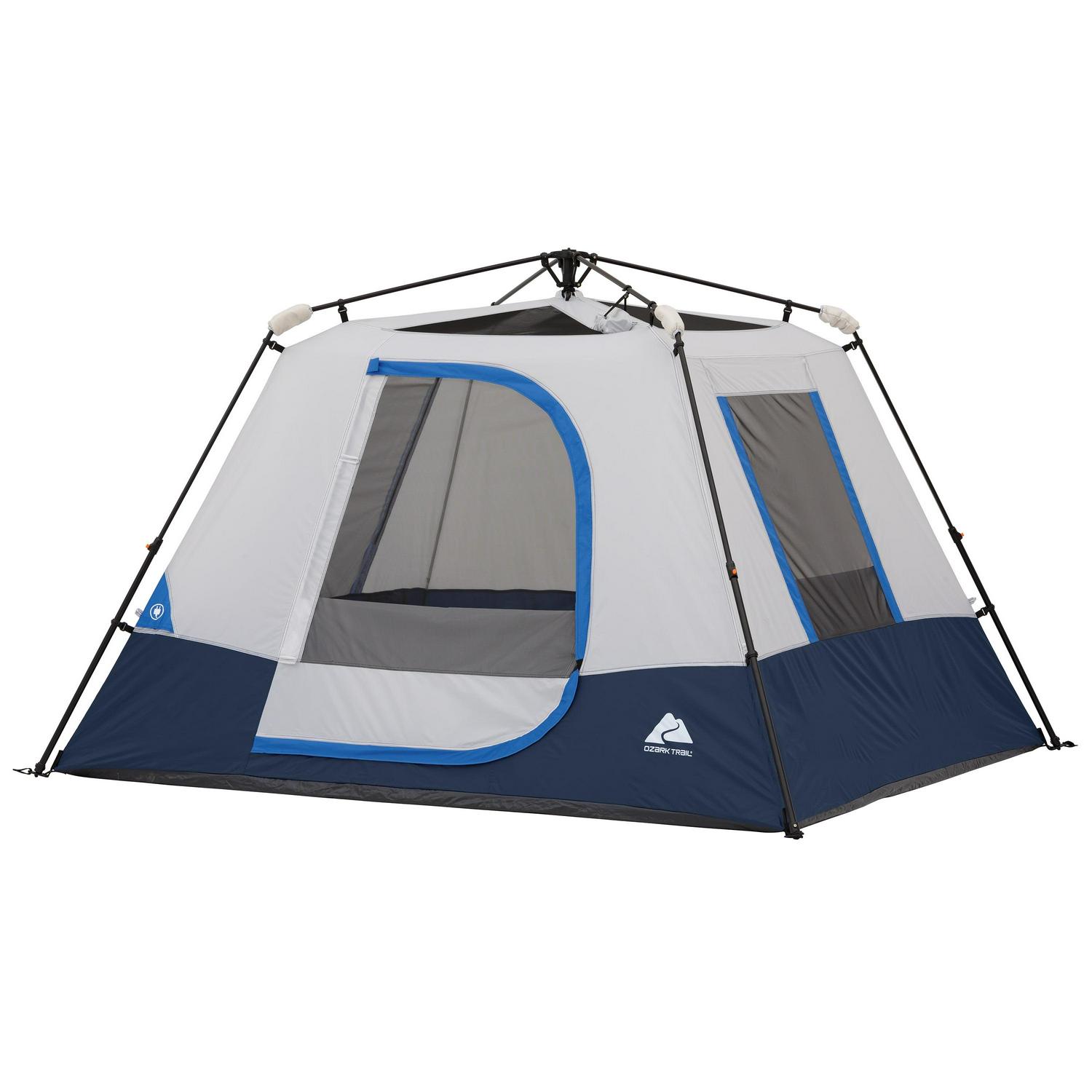 Ozark Trail 4-Person Instant Cabin Tent with LED Lighted Hub - Image 2