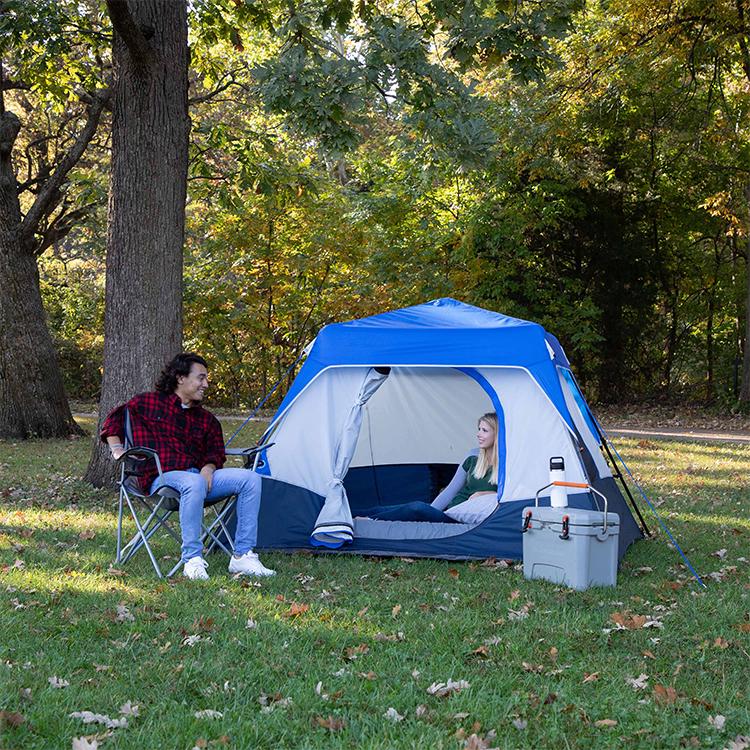 Ozark Trail 4-Person Instant Cabin Tent with LED Lighted Hub - Image 14