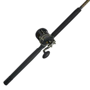 PENN Squall® II Level Wind Combo, 6'6" Medium Heavy Fishing Rod, 30 Size Reel