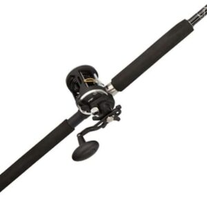 PENN Rival™ Level Wind Combo, 6'6" Medium Heavy Fishing Rod, 30 Size Reel