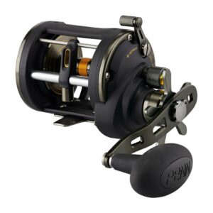PENN Squall® II Level Wind Reel, 20 Size Fishing Reel, Left Hand
