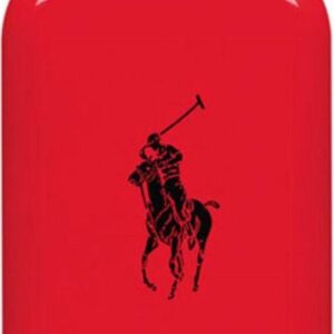 Ralph Lauren Polo Red Eau de Toilette, Cologne for Men, 4.2 fl oz