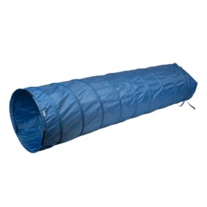 Pacific Play Tents Institutional 9' Tunnel Polyester Crawl Tube, Blue, Max Age 99