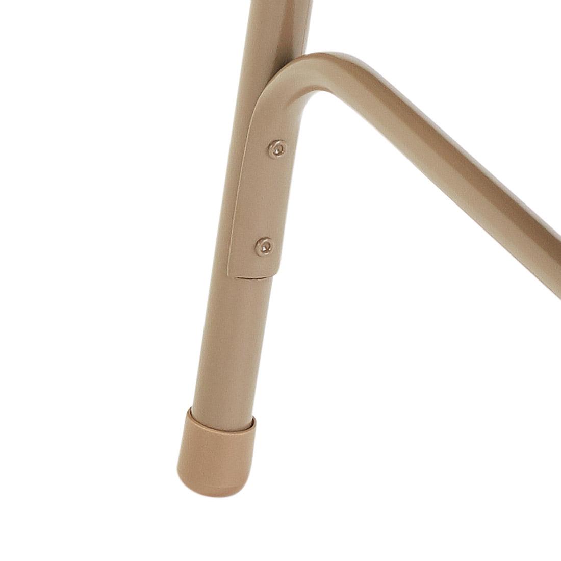 (Pack of 4) NPS® 1300 Series Deluxe Vinyl Upholstered Triple Brace Double Hinge Folding Chair, French Beige - Image 6