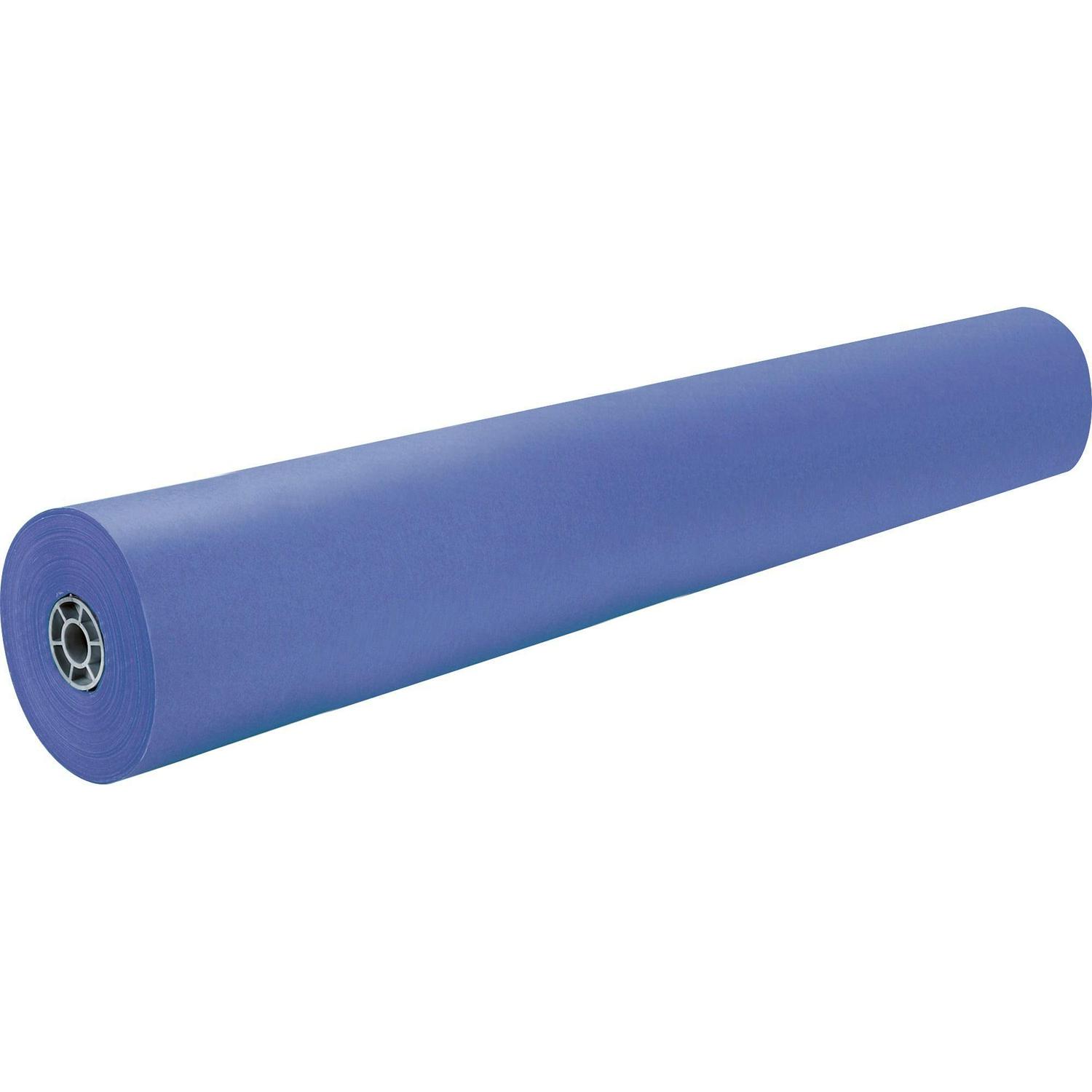 ArtKraft Duo-Finish Paper Roll, 50 lb, 36 Inches x 1000 Feet, Royal Blue - Image 2