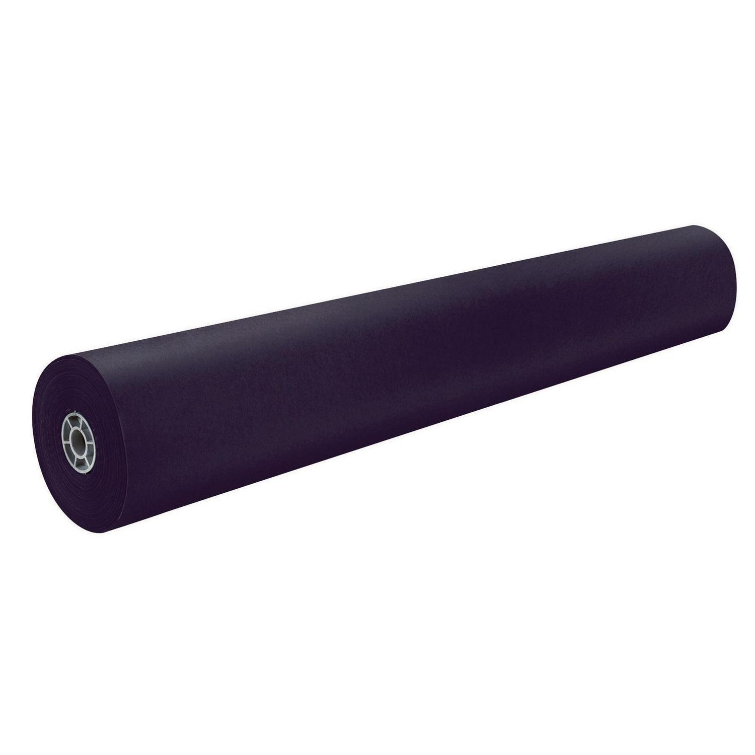 Pacon® Rainbow Duo-Finish Kraft Paper Roll, 36" x 1000', Black