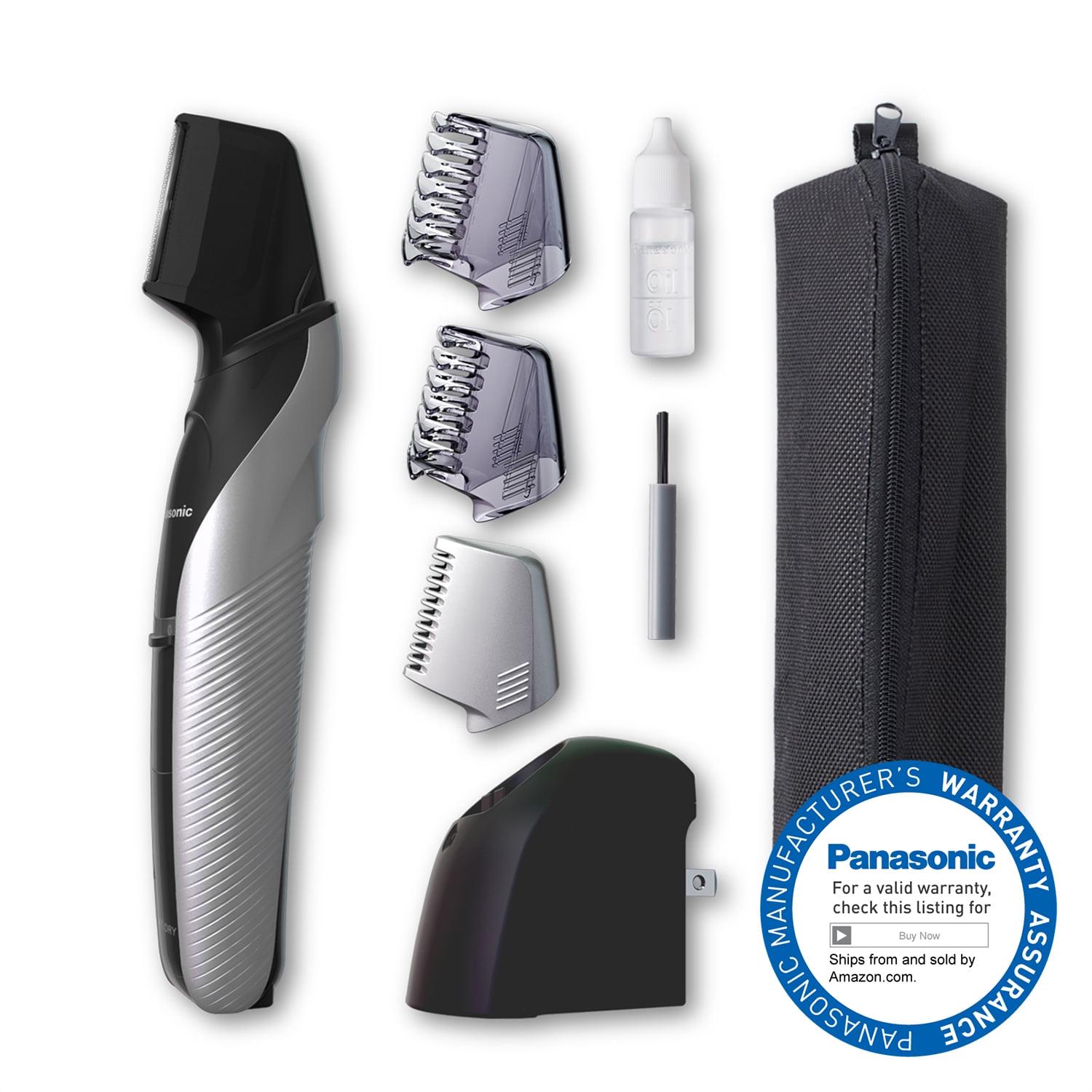 Panasonic V-Shaped Body Hair Trimmer with 3 Comb Attachments, Waterproof, Rechargeable - ER-GK60-S - Image 7