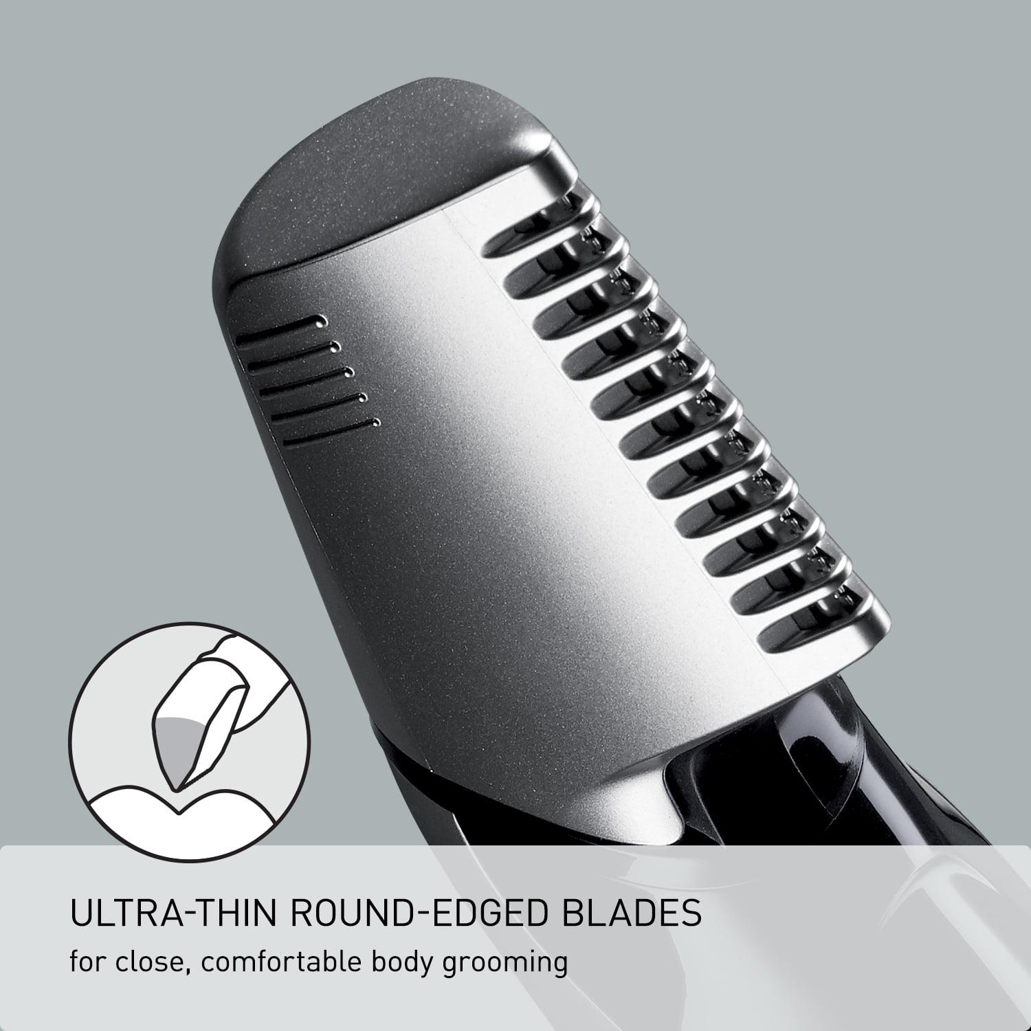 Panasonic V-Shaped Body Hair Trimmer with 3 Comb Attachments, Waterproof, Rechargeable - ER-GK60-S - Image 3