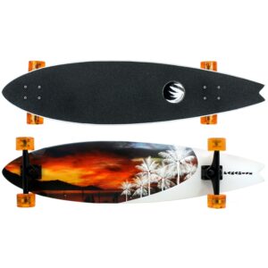 Paradise Longboard White Sunset 9.5" x 39.5"