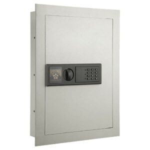 Paragon Deluxe Home Office Security Wall Safe with Digital Keypad, 7750 Off-White