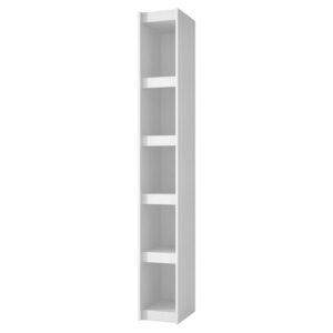 Parana Bookcase 1.0 with 5 shelves in White