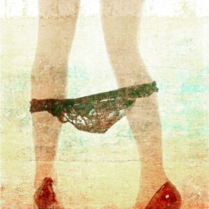 Parvez Taj Pants Down Canvas Wall Art