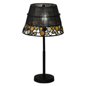 Dale Tiffany Lighting - Pasqual Mesh - 2 Light Table Lamp