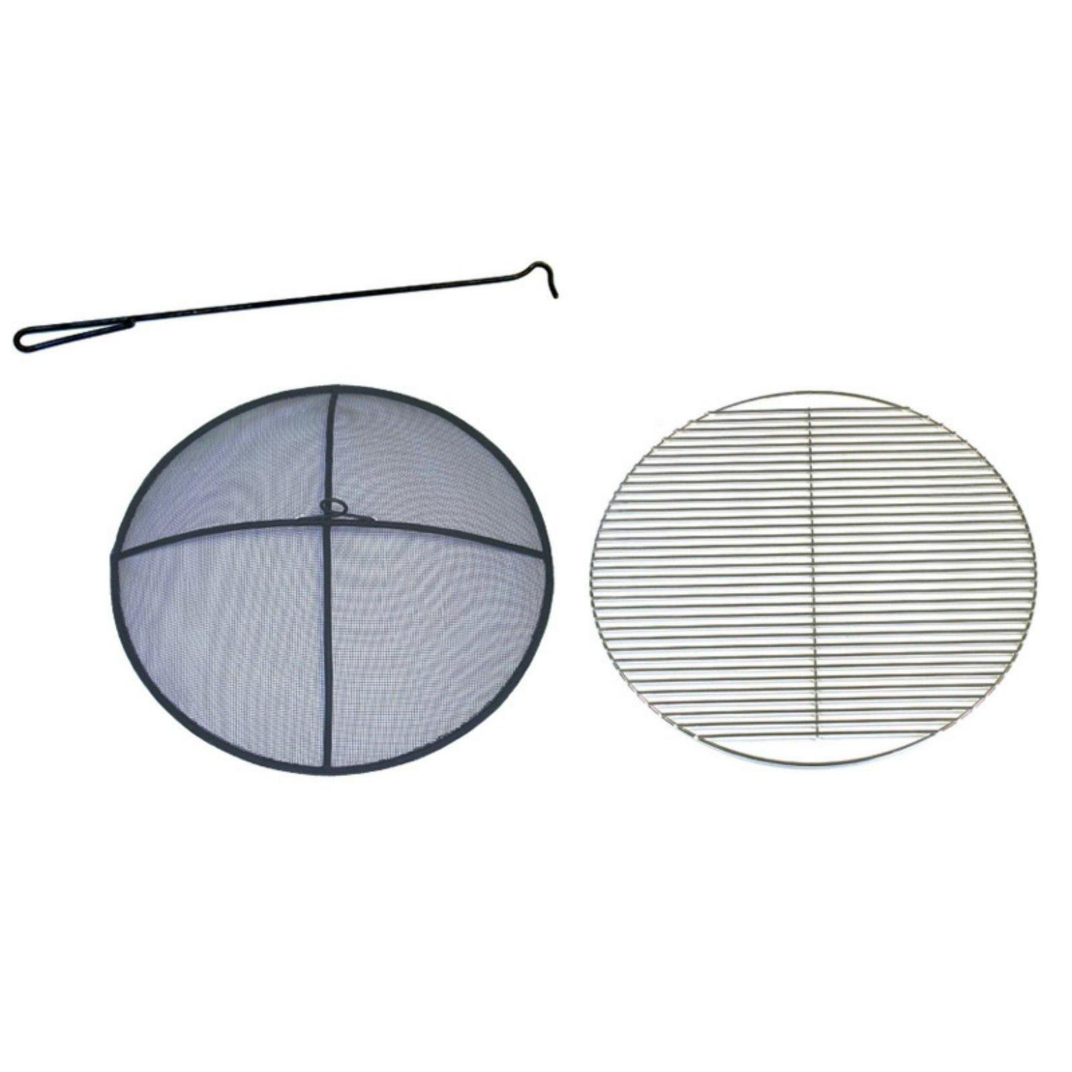 Bear & Trees Steel Fire Pit by Patina Products - Image 2