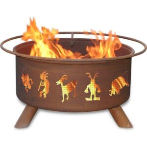 Kokopelli Steel Fire Pit by Patina Products