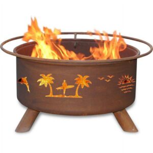 Pacific Coast Steel Fire Pit by Patina Products