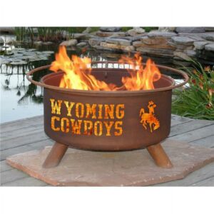 Wyoming Cowboys Fire Pit